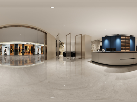  家具展厅 全屋定制vr全景3d模型 