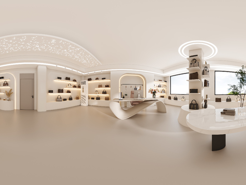  包包专卖店cr全景3d模型 