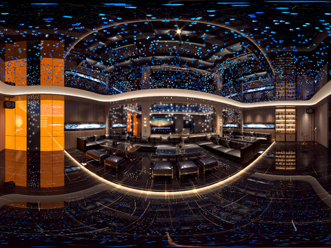  KTV包房 夜总会vr全景3d模型 