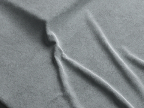  蓝色棉麻 麻布 棉布 布料材质 