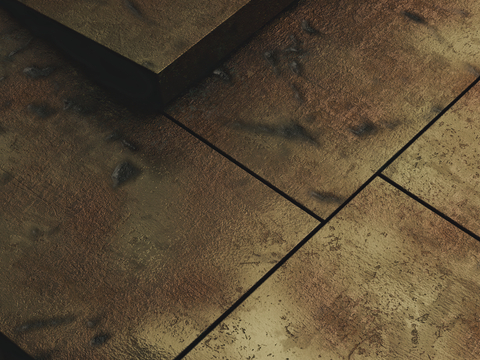  铜色不锈钢材质 