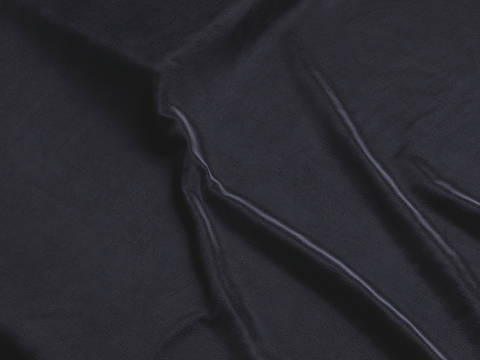  蓝色绒布 棉布材质 