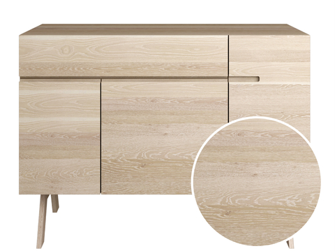  柜子 原木纹材质 