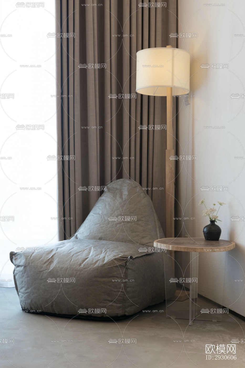 新中式酒店民宿效果图下载（渲染图9）