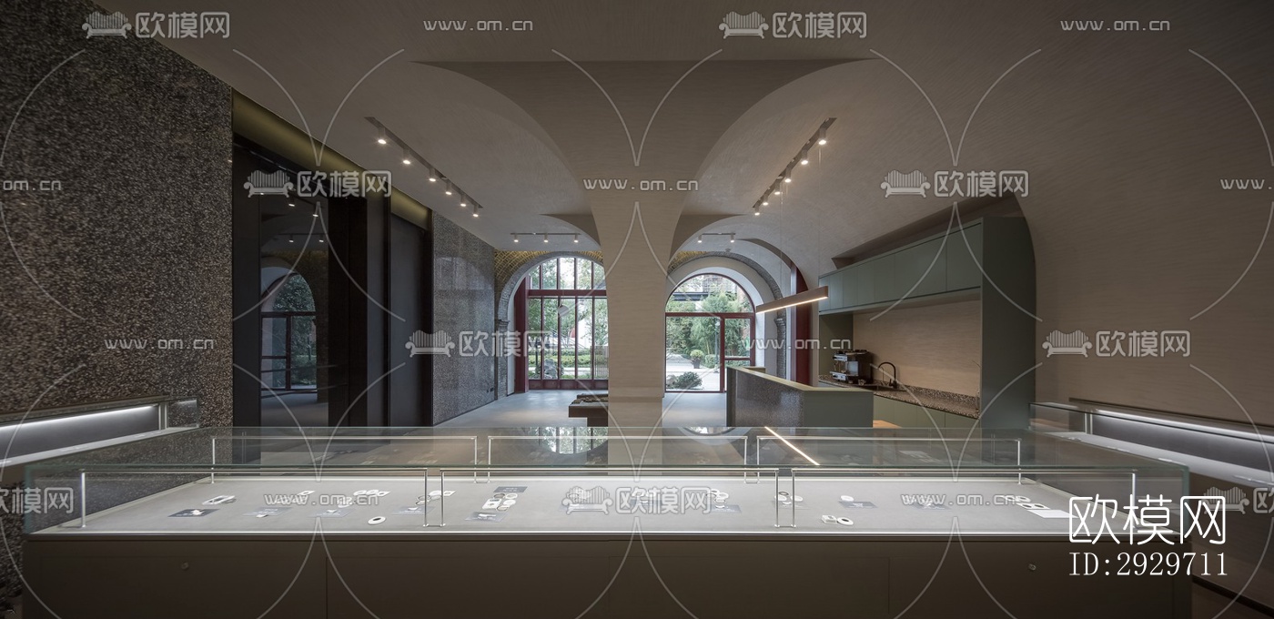 欧式美术博物馆效果图下载（渲染图10）