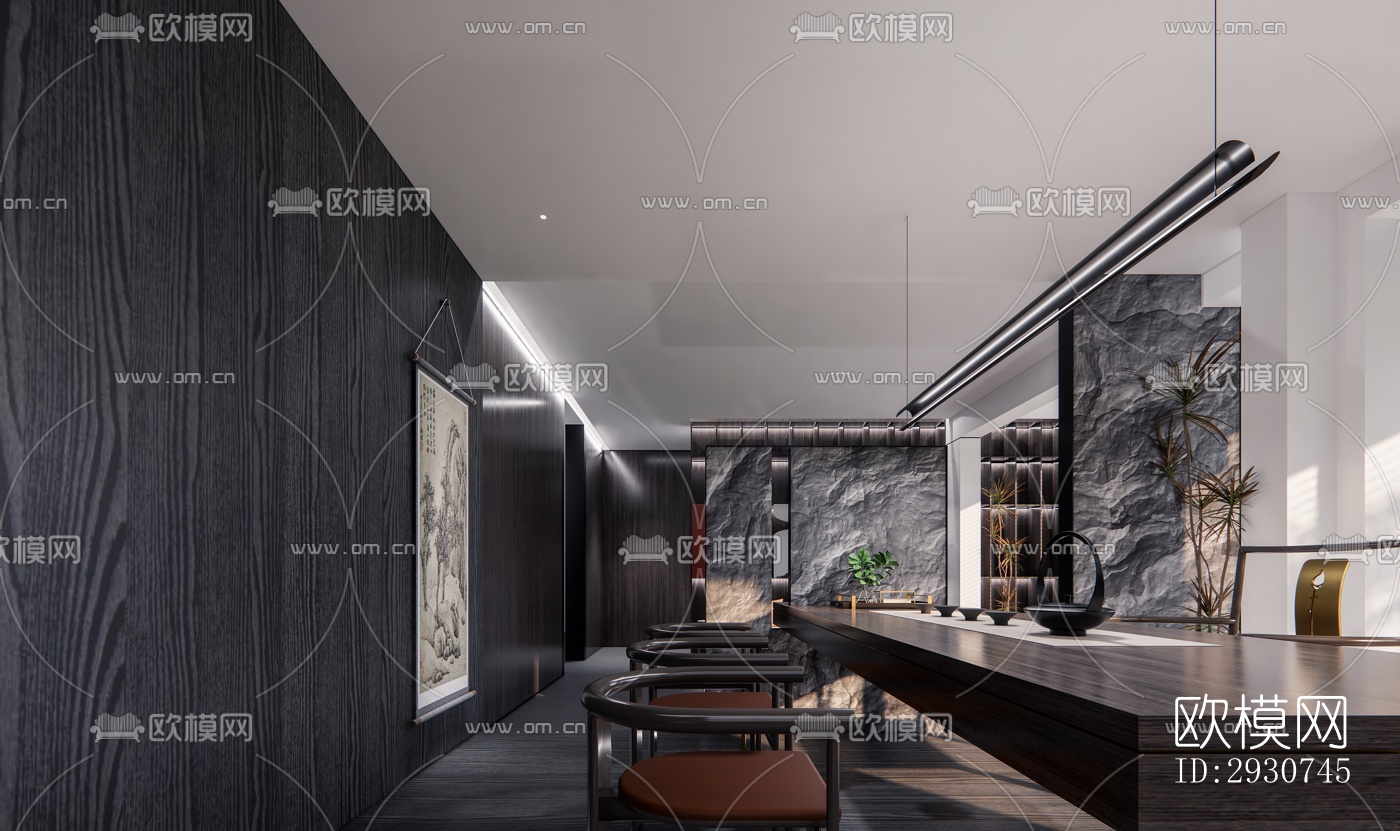 中式零售店铺效果图下载（渲染图4）