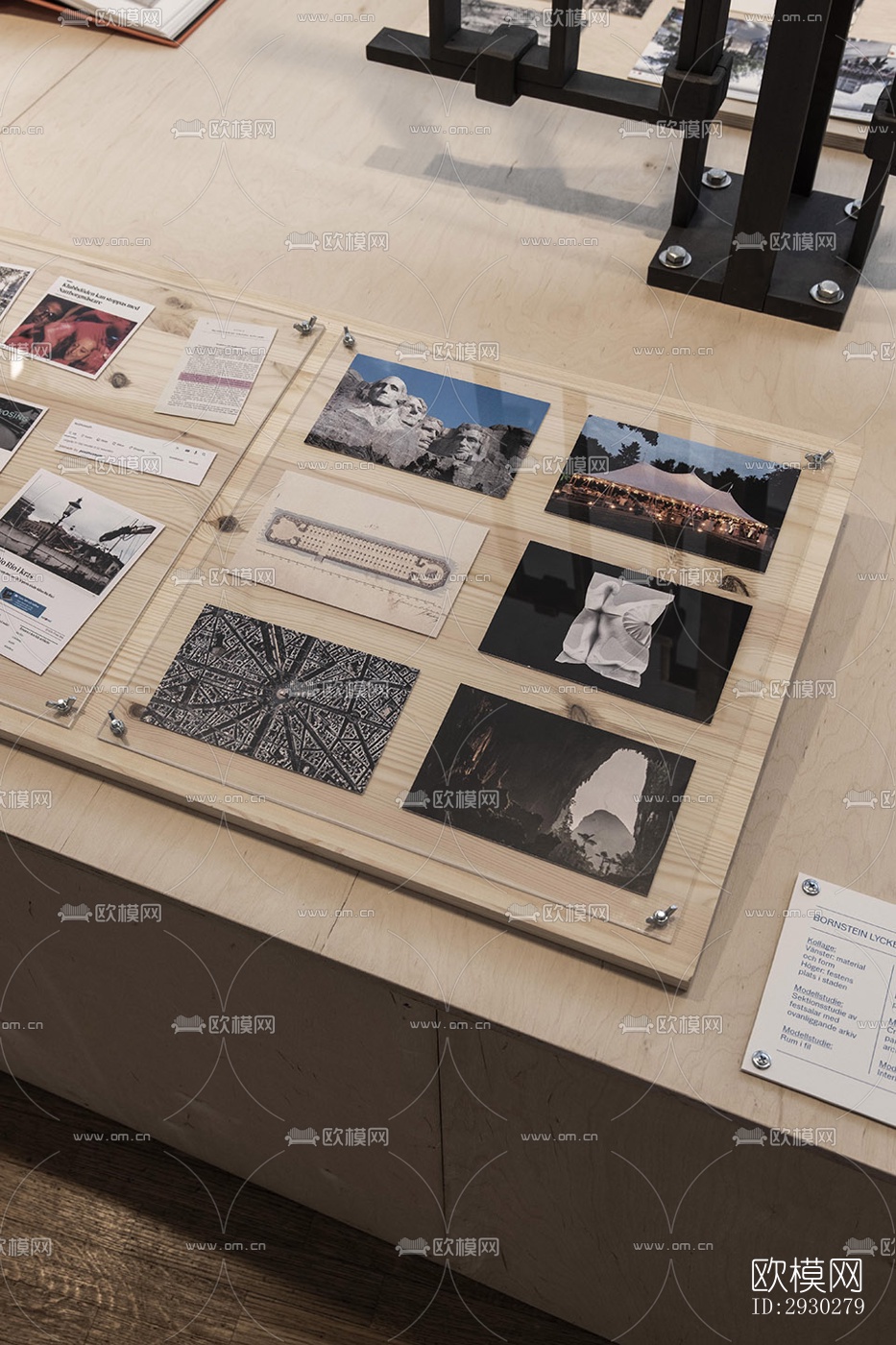 现代展览展厅效果图下载（渲染图4）