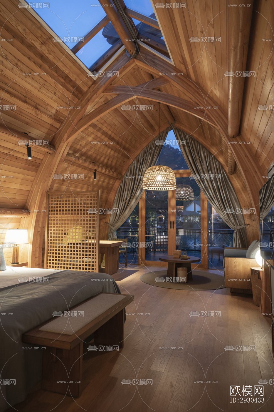 东南亚酒店民宿效果图下载（渲染图19）