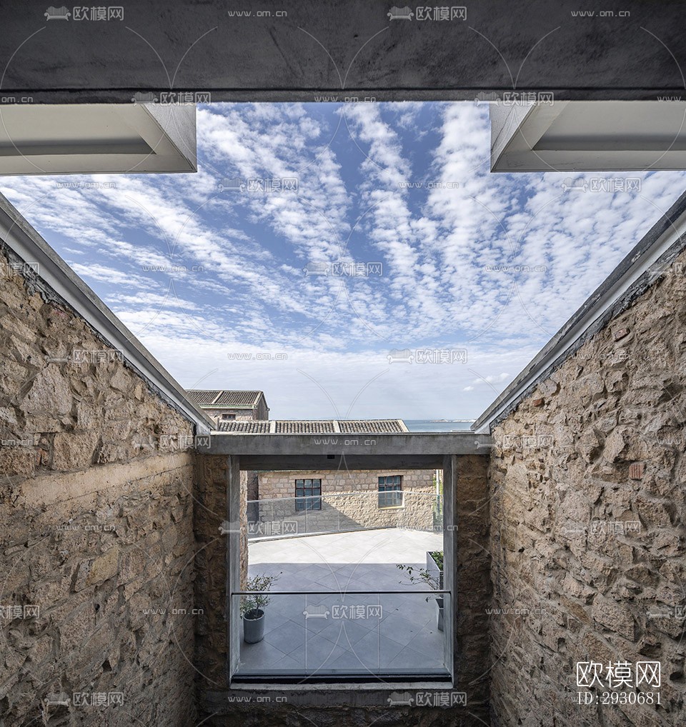 现代酒店民宿效果图下载（渲染图5）