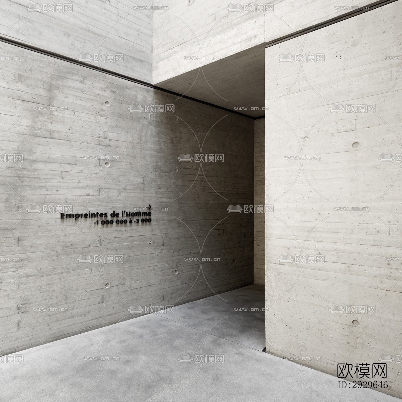 侘寂美术博物馆效果图下载（渲染图4）