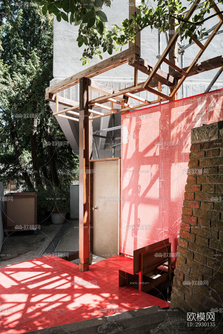 现代展览展厅效果图下载（渲染图6）