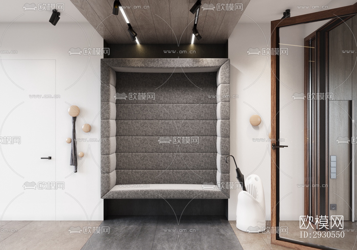 北欧酒店民宿效果图下载（渲染图7）