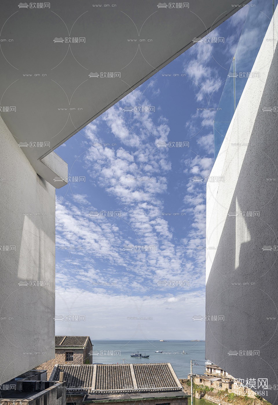 现代酒店民宿效果图下载（渲染图7）