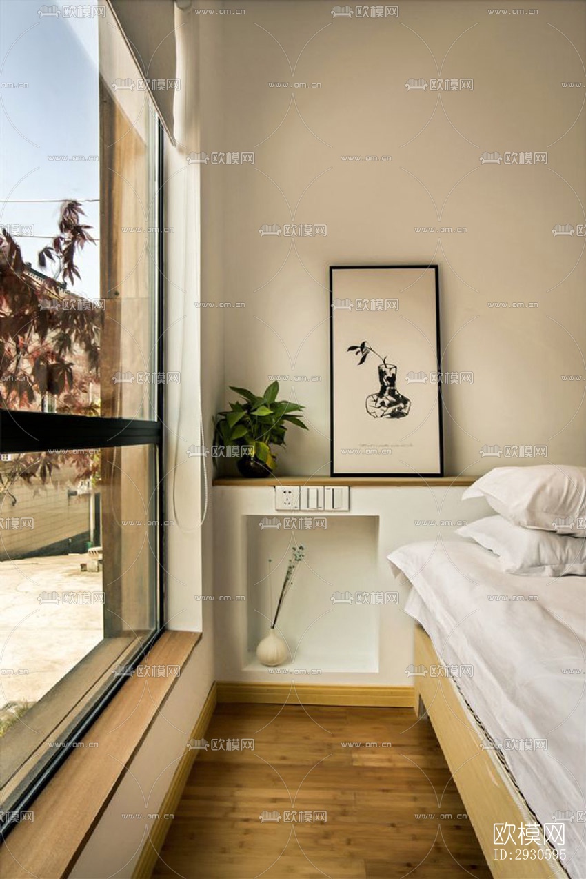 新中式酒店民宿效果图下载（渲染图14）