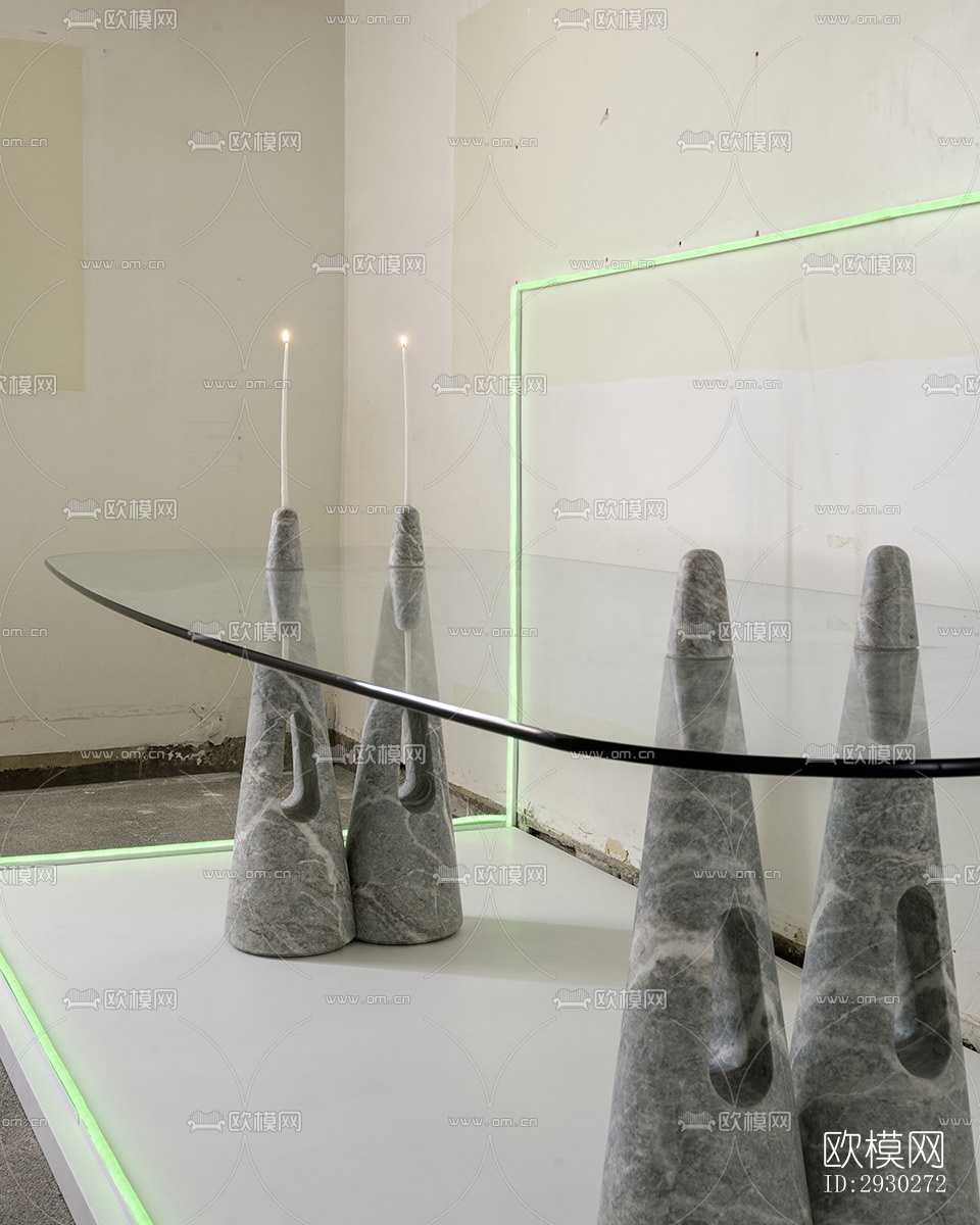 现代展览展厅效果图下载（渲染图8）