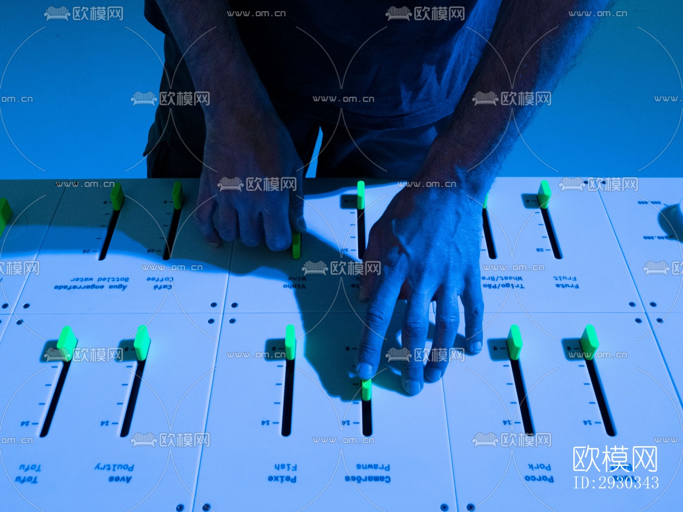 现代展览展厅效果图下载（渲染图5）