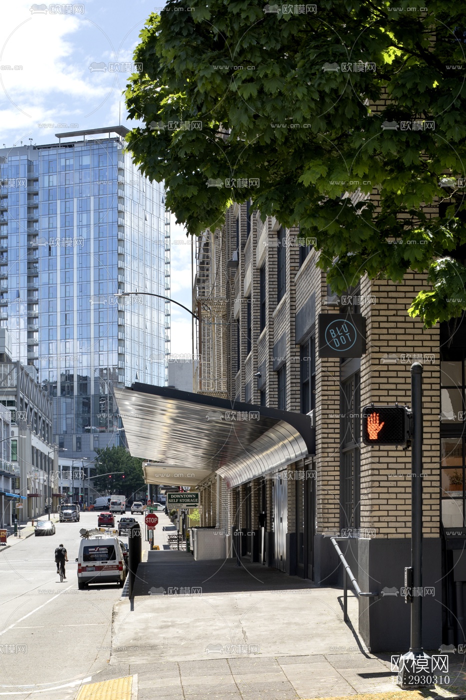 现代展览展厅效果图下载（渲染图10）