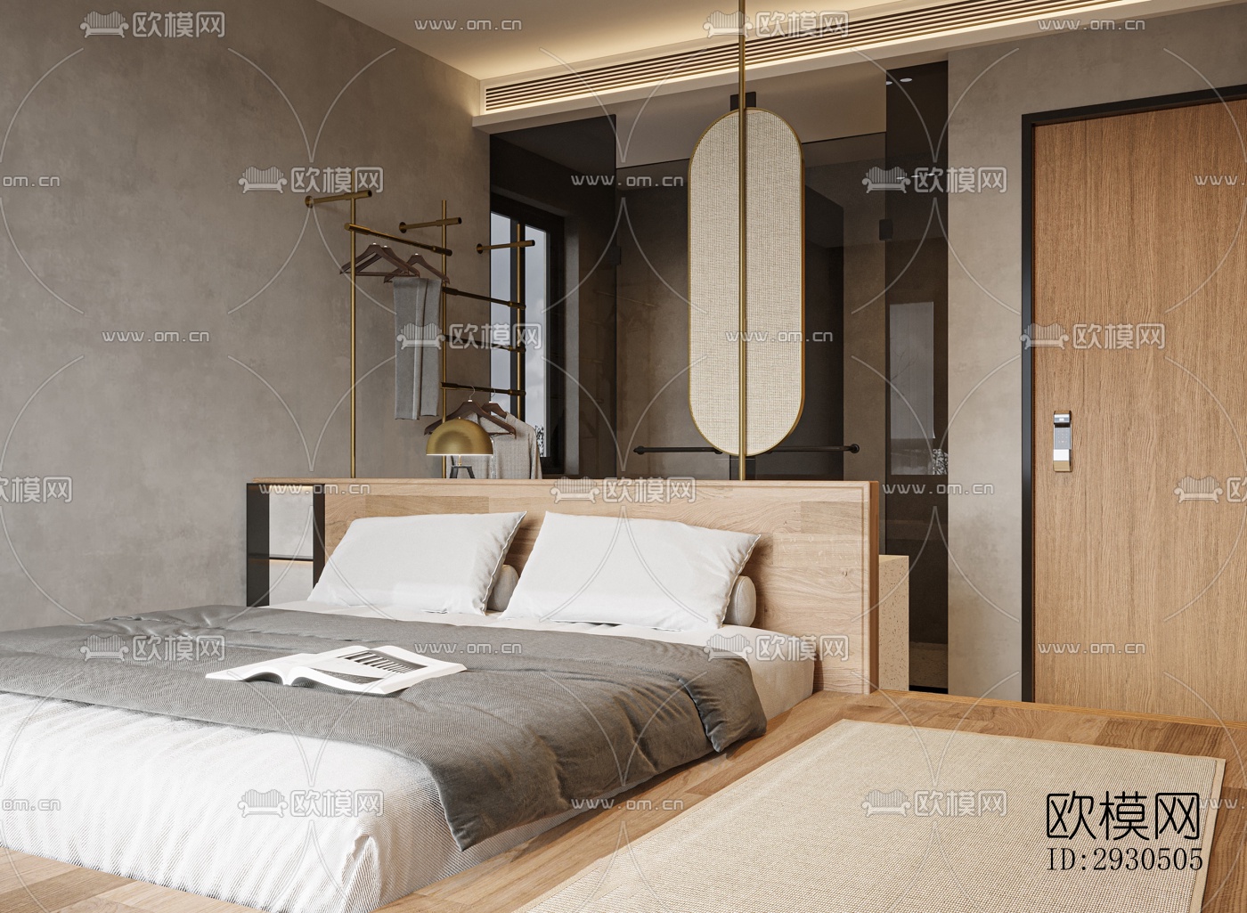 侘寂酒店民宿效果图下载（渲染图13）