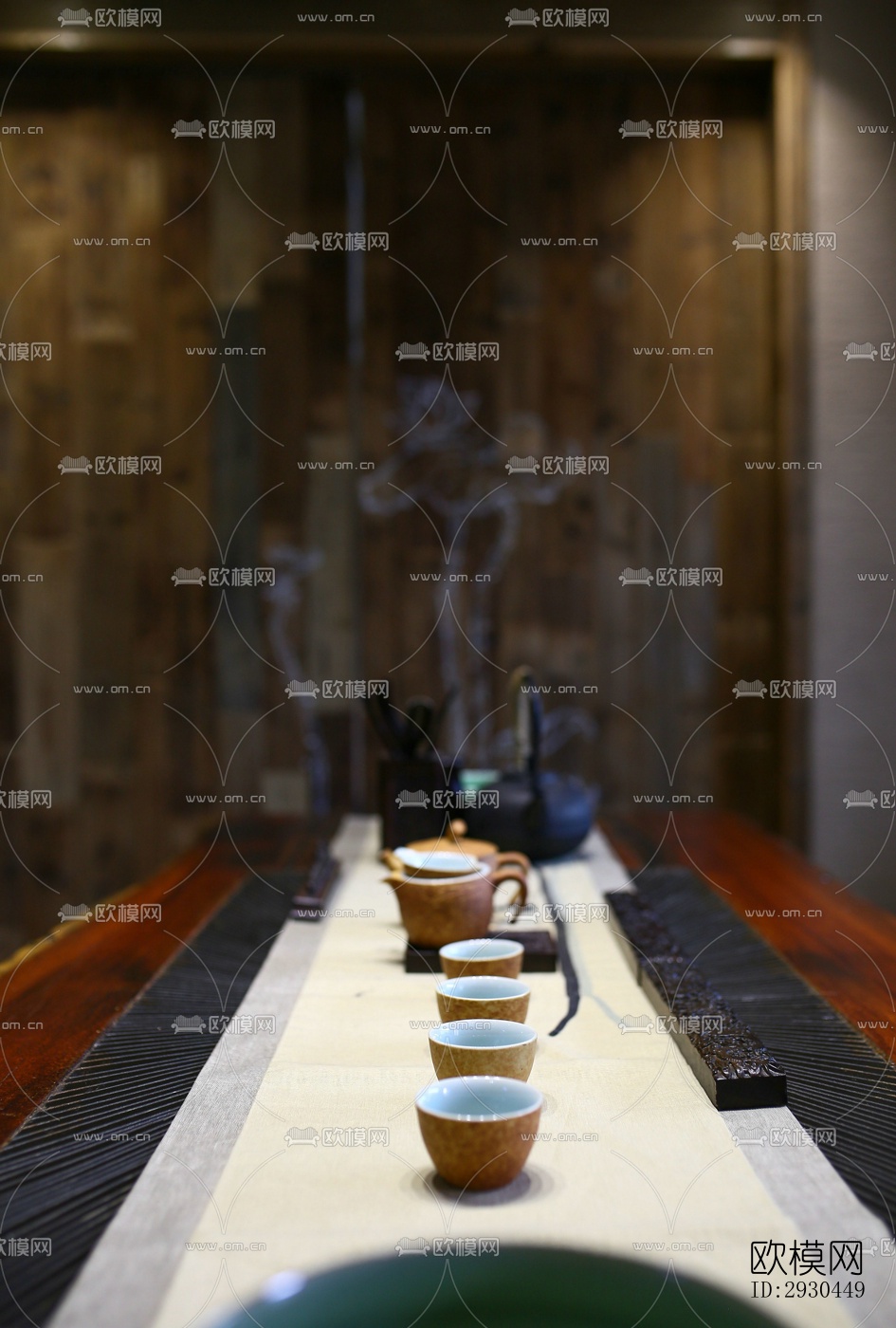 中式酒店民宿效果图下载（渲染图14）