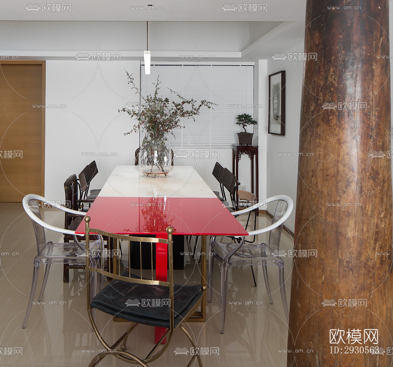 后现代酒店民宿效果图下载（渲染图7）