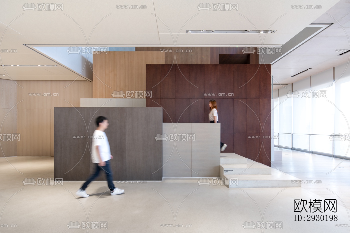 现代展览展厅效果图下载（渲染图8）