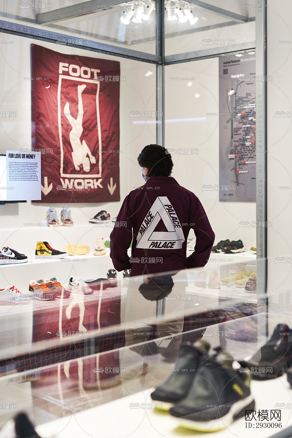 工业风展览展厅效果图下载（渲染图3）