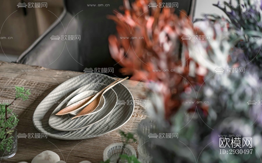 侘寂酒店民宿效果图下载（渲染图7）