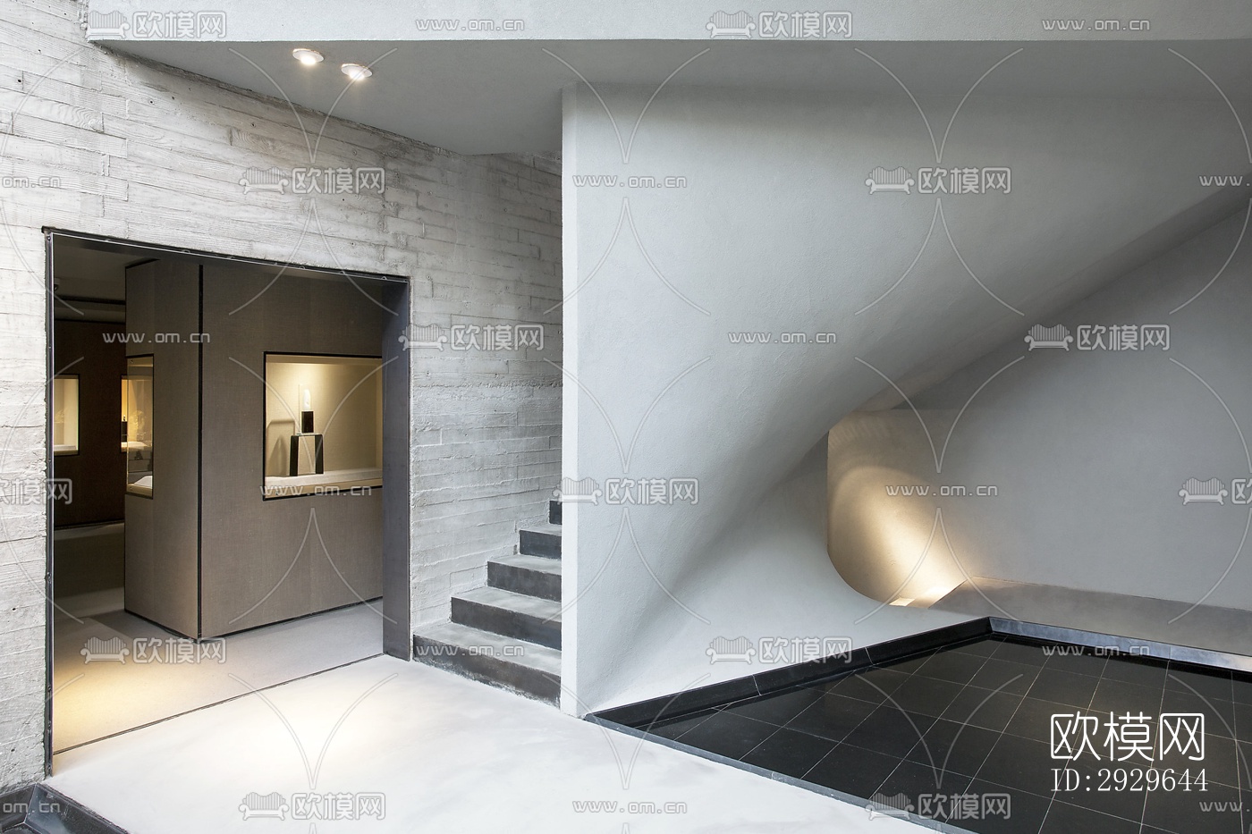 侘寂美术博物馆效果图下载（渲染图2）