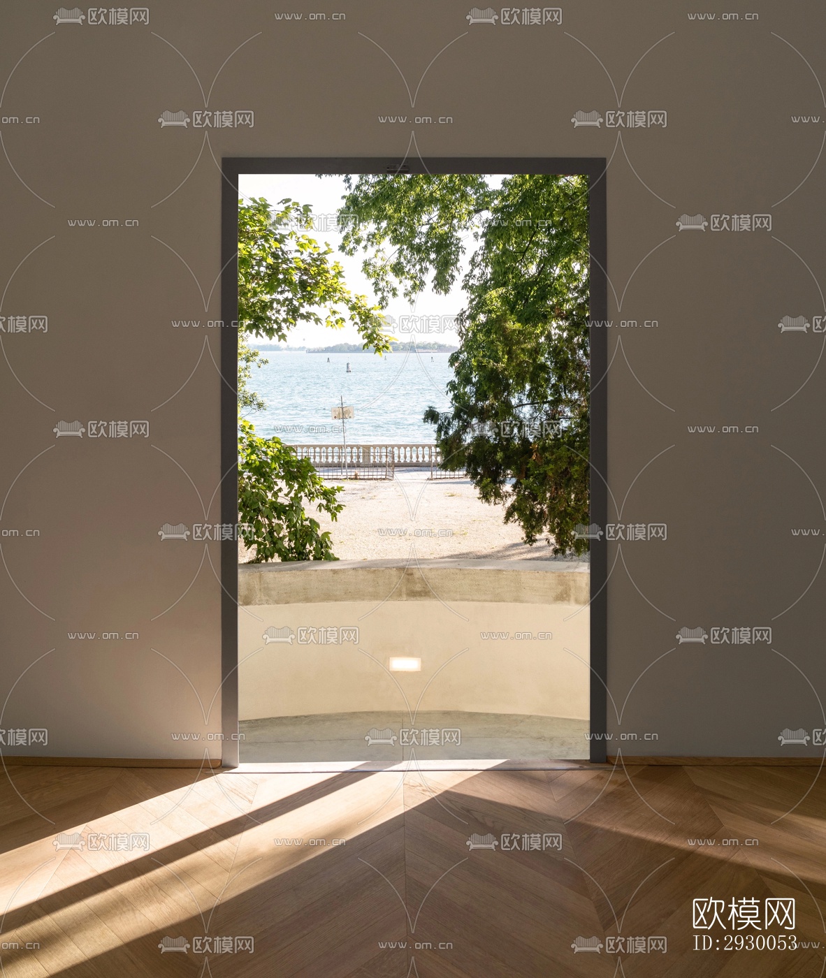 工业风展览展厅效果图下载（渲染图9）