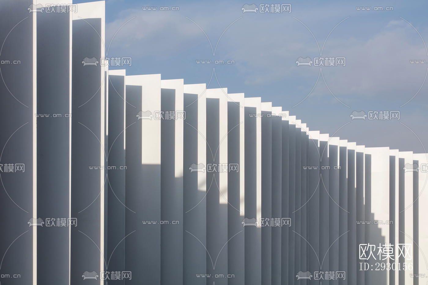 现代展览展厅效果图下载（渲染图3）