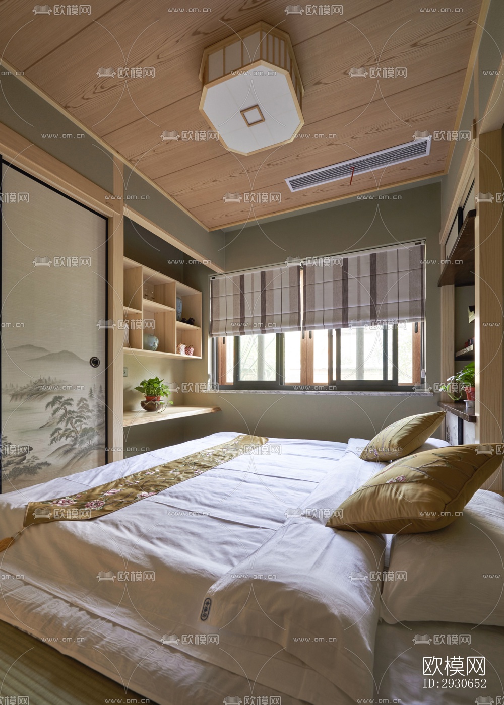 现代酒店民宿效果图下载（渲染图2）