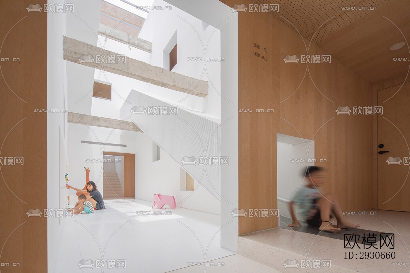 现代酒店民宿效果图下载（渲染图9）