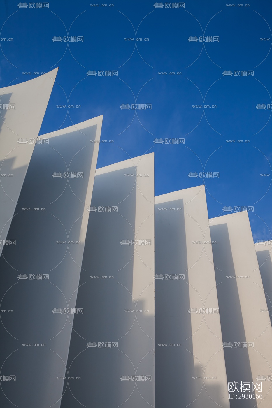 现代展览展厅效果图下载（渲染图4）