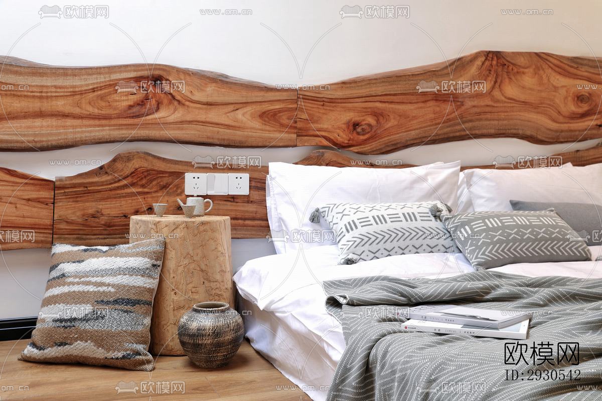 北欧酒店民宿效果图下载（渲染图16）