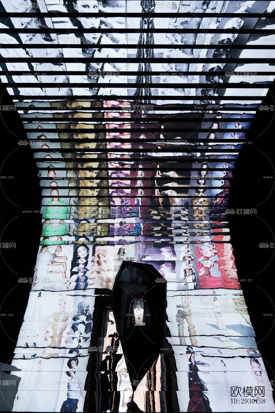 现代展览展厅效果图下载（渲染图2）