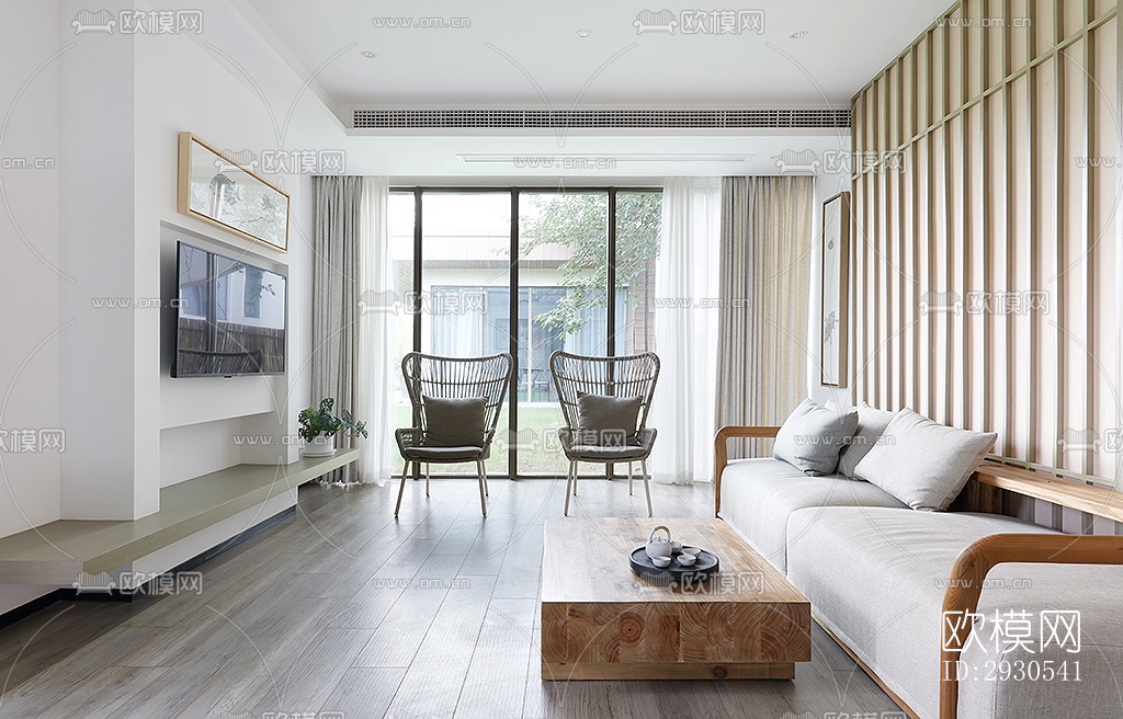 北欧酒店民宿效果图下载（渲染图7）