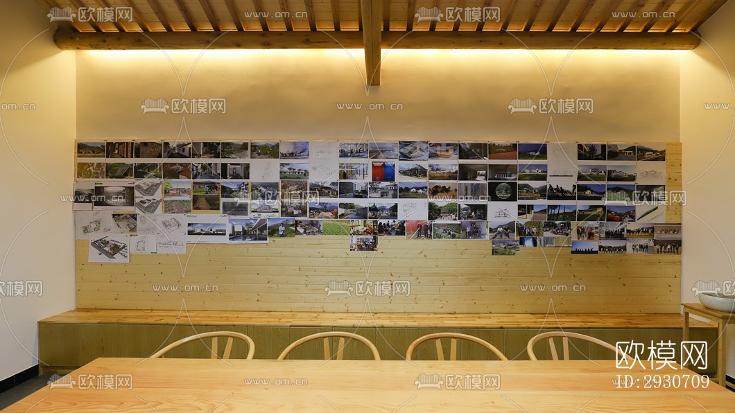 现代酒店民宿效果图下载（渲染图15）