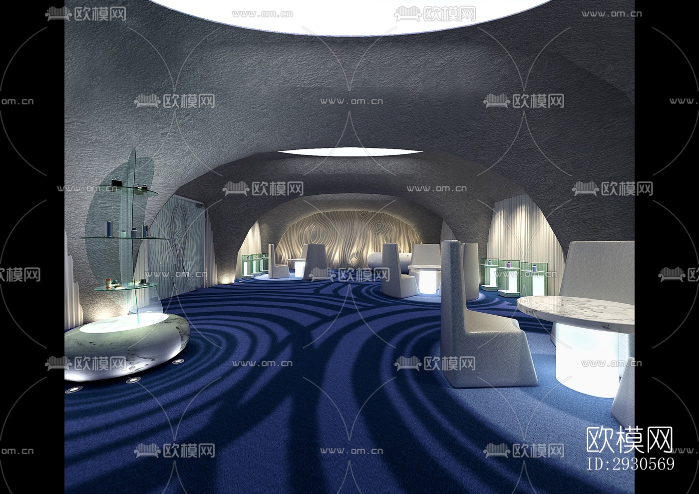 后现代酒店民宿效果图下载（渲染图12）