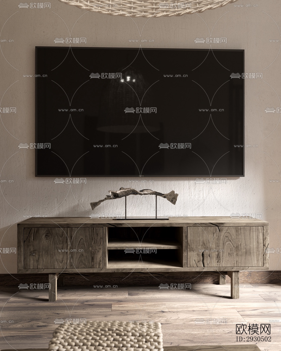 侘寂酒店民宿效果图下载（渲染图2）