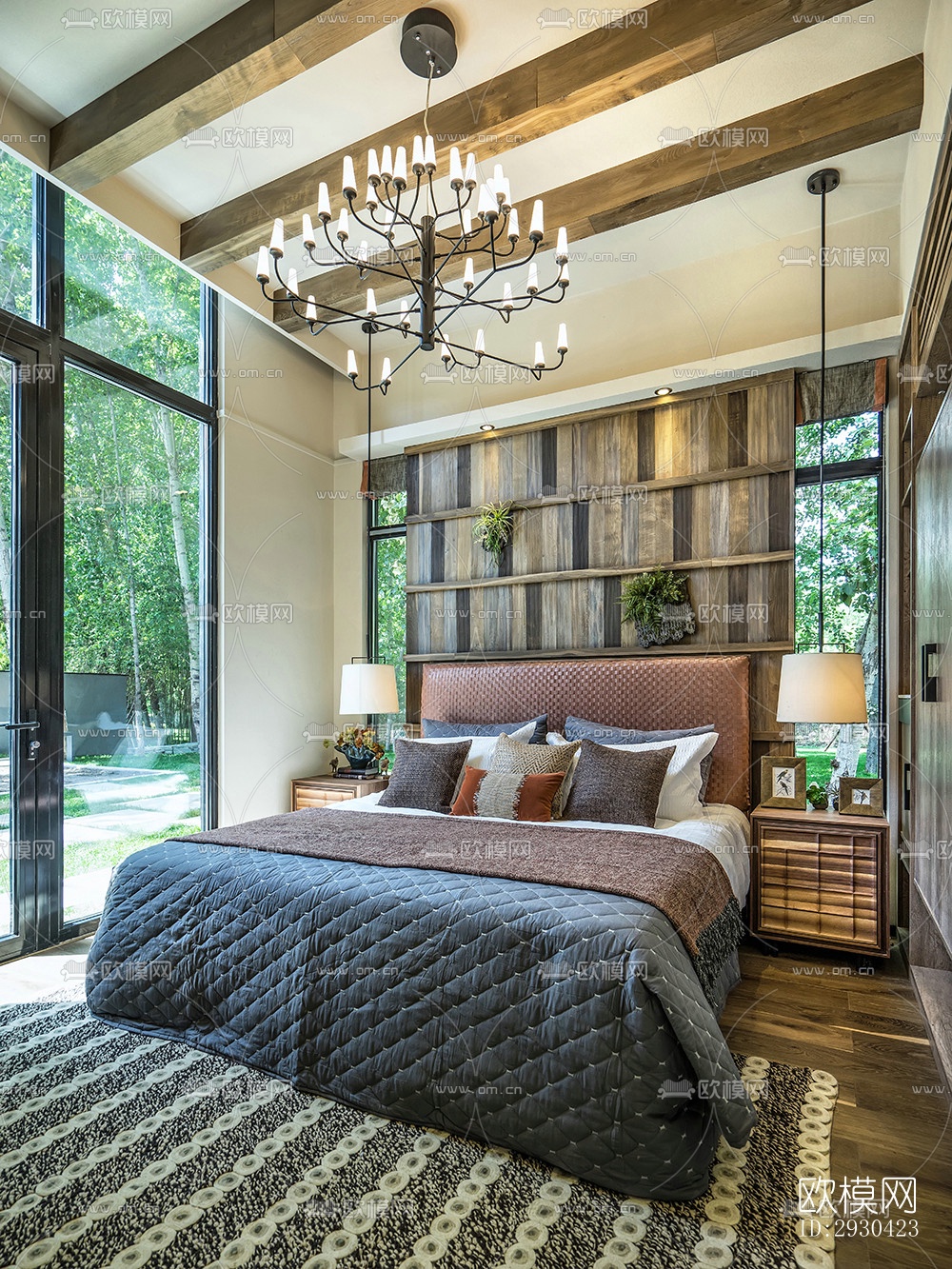 东南亚酒店民宿效果图下载（渲染图7）