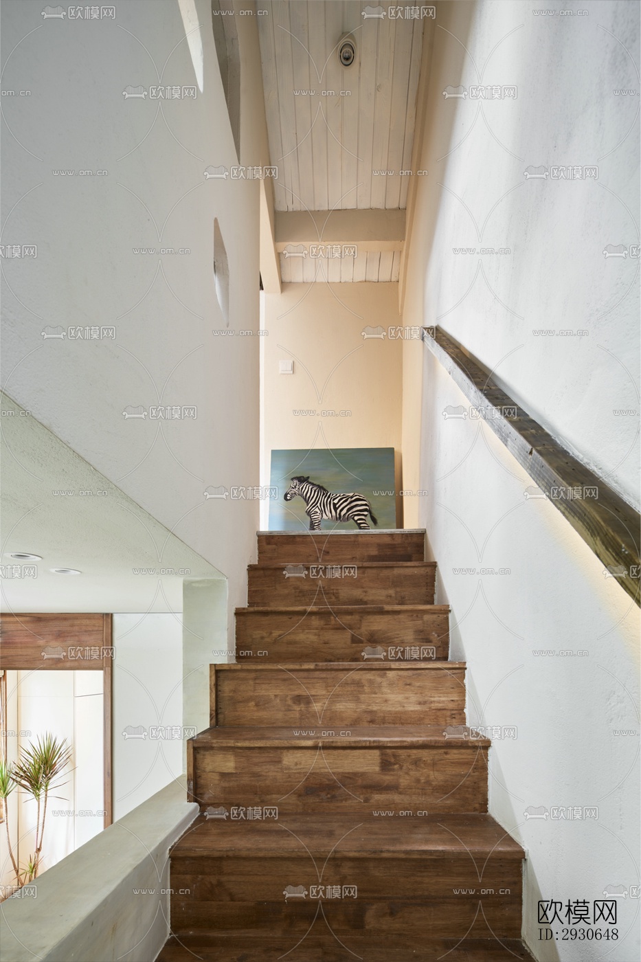 现代酒店民宿效果图下载（渲染图11）