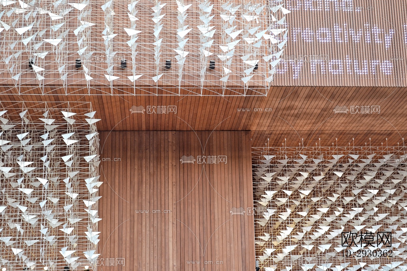 现代展览展厅效果图下载（渲染图10）