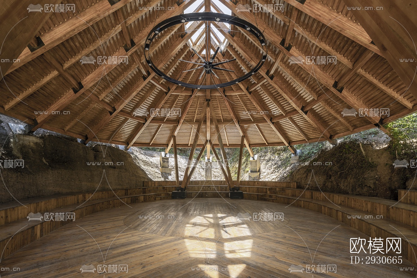 现代酒店民宿效果图下载（渲染图8）