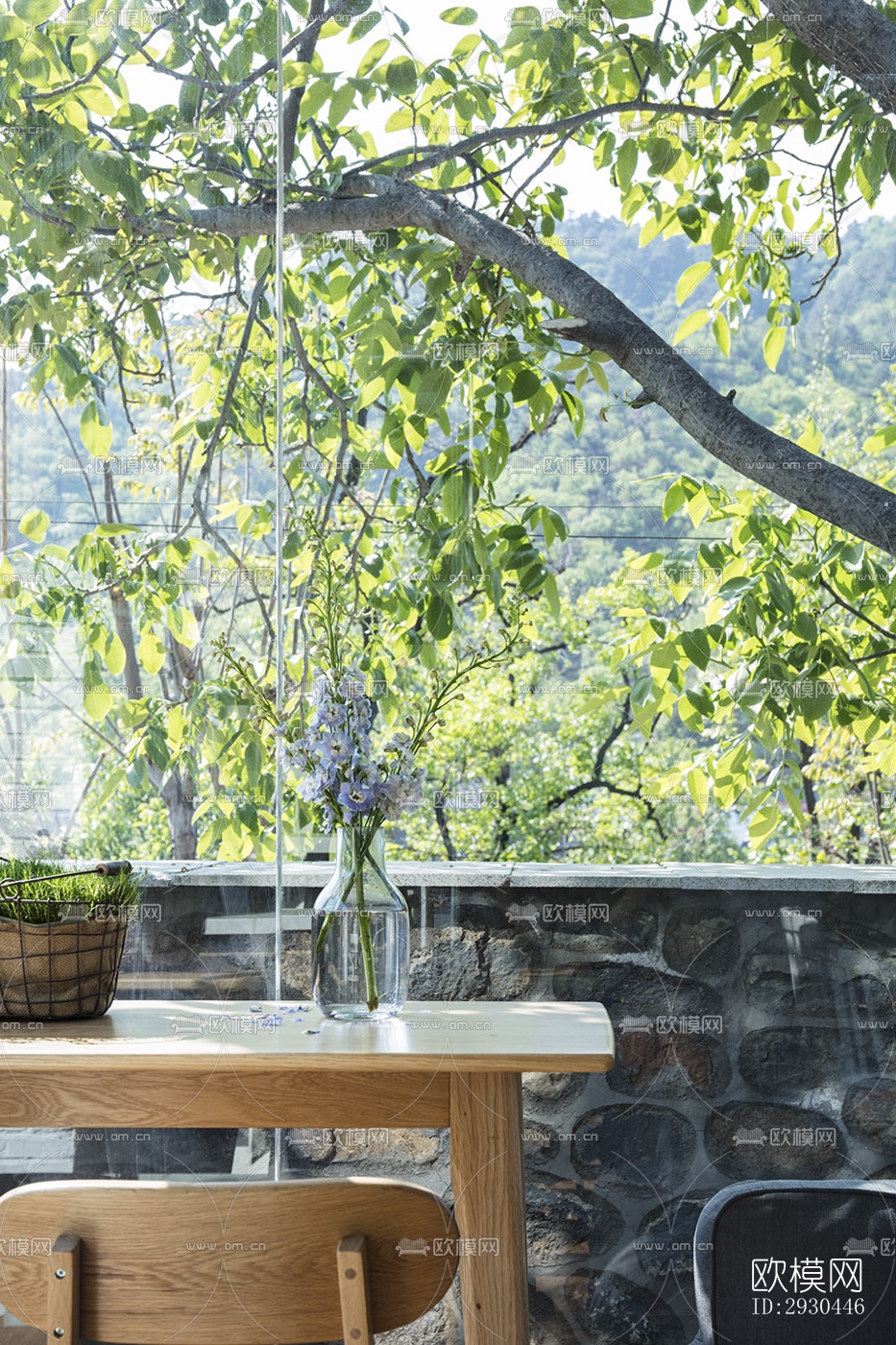 中式酒店民宿效果图下载（渲染图13）