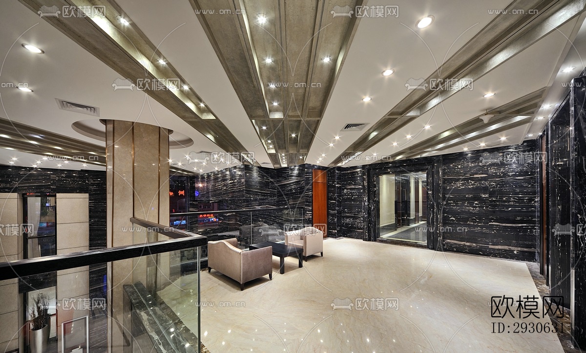 欧式酒店民宿效果图下载（渲染图10）