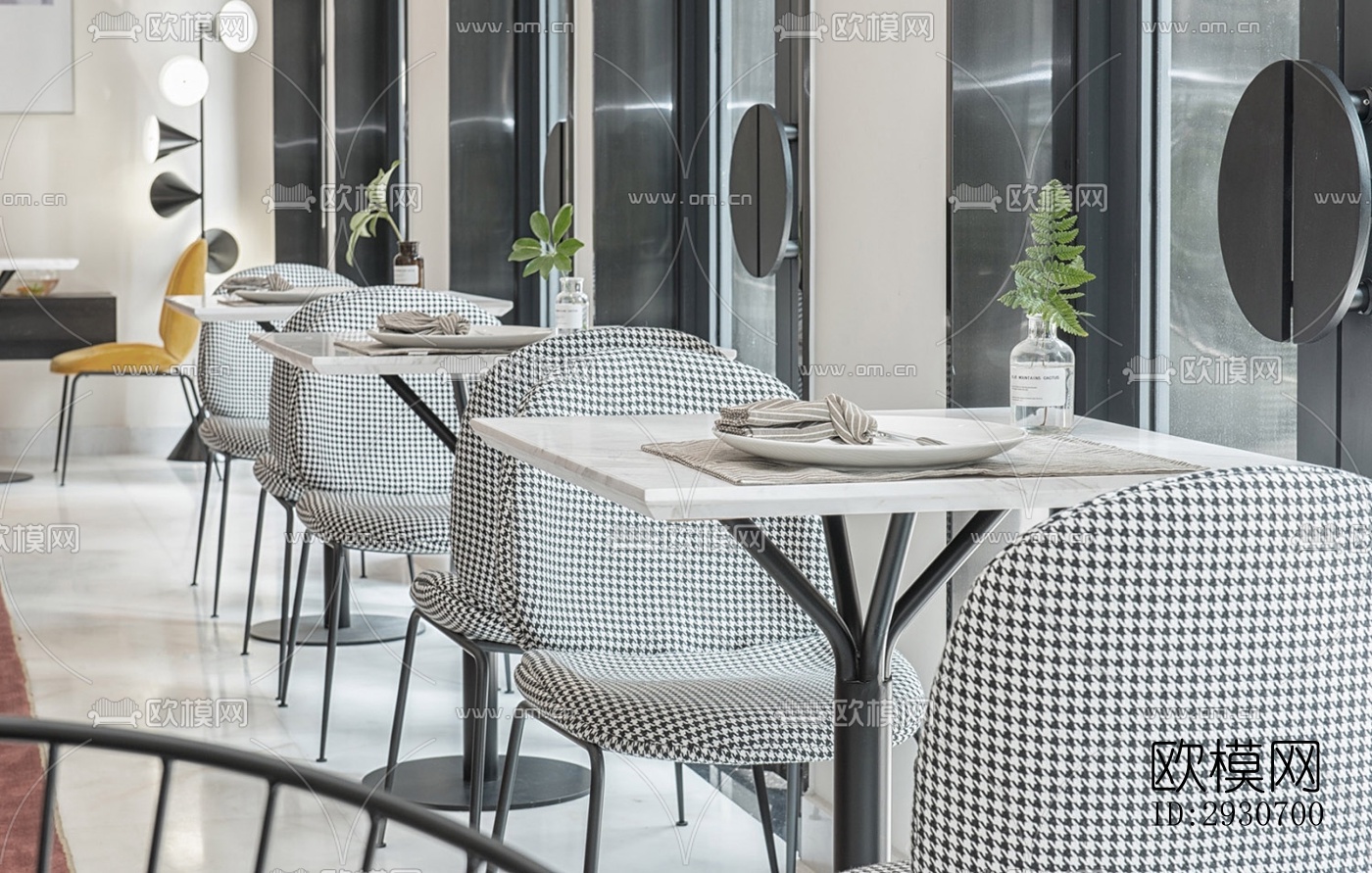 现代酒店民宿效果图下载（渲染图9）