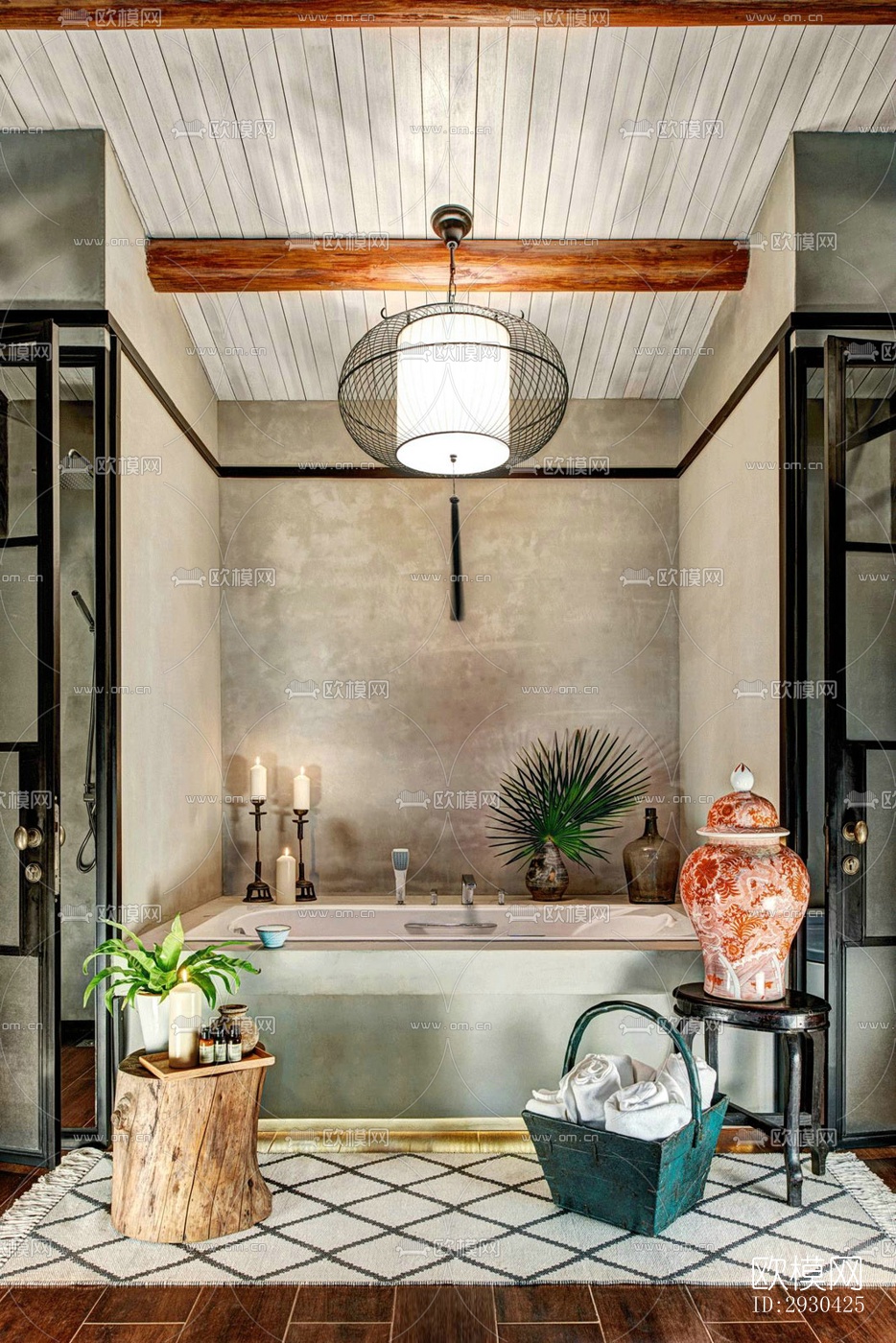 东南亚酒店民宿效果图下载（渲染图10）