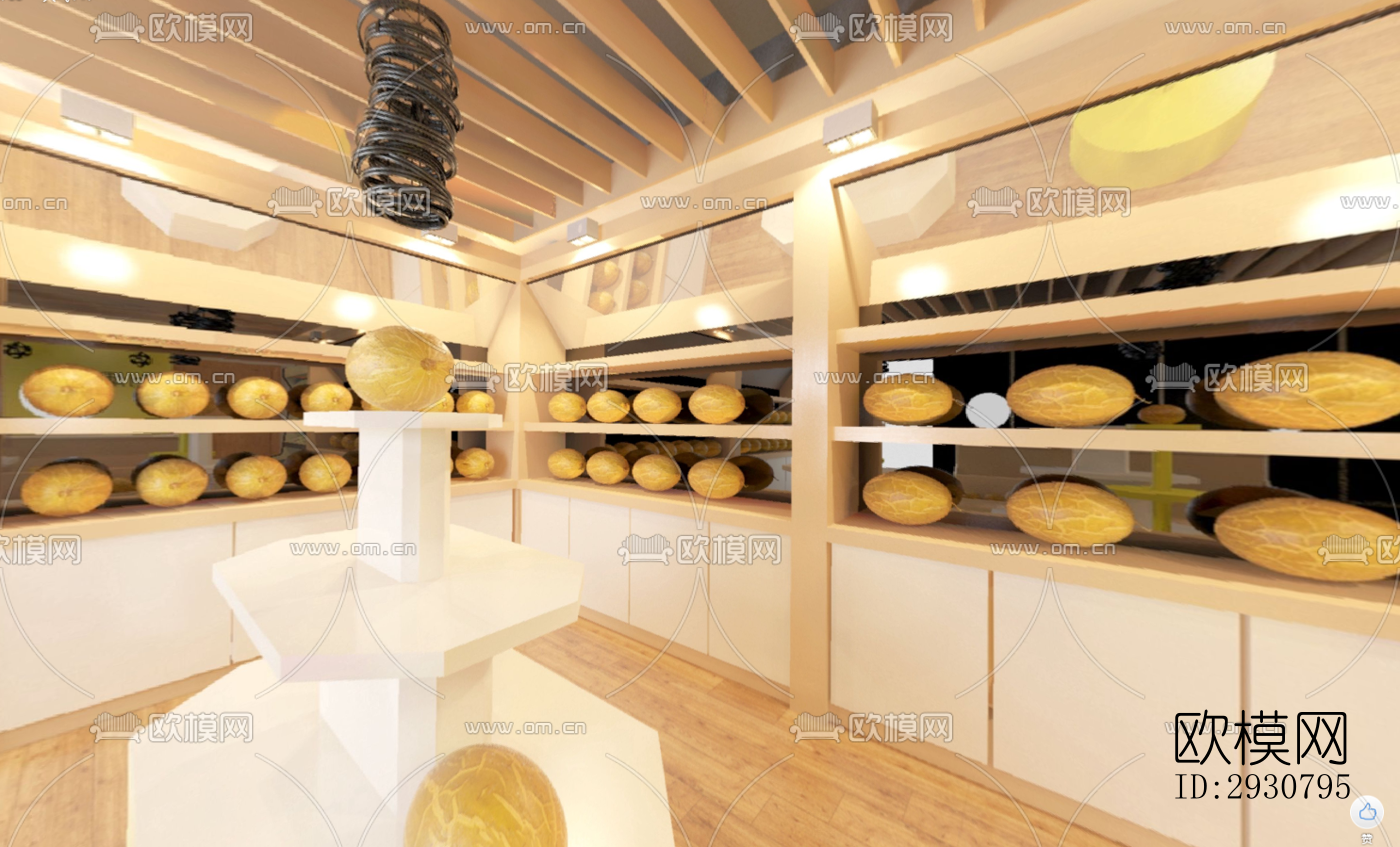 现代零售店铺效果图下载（渲染图4）