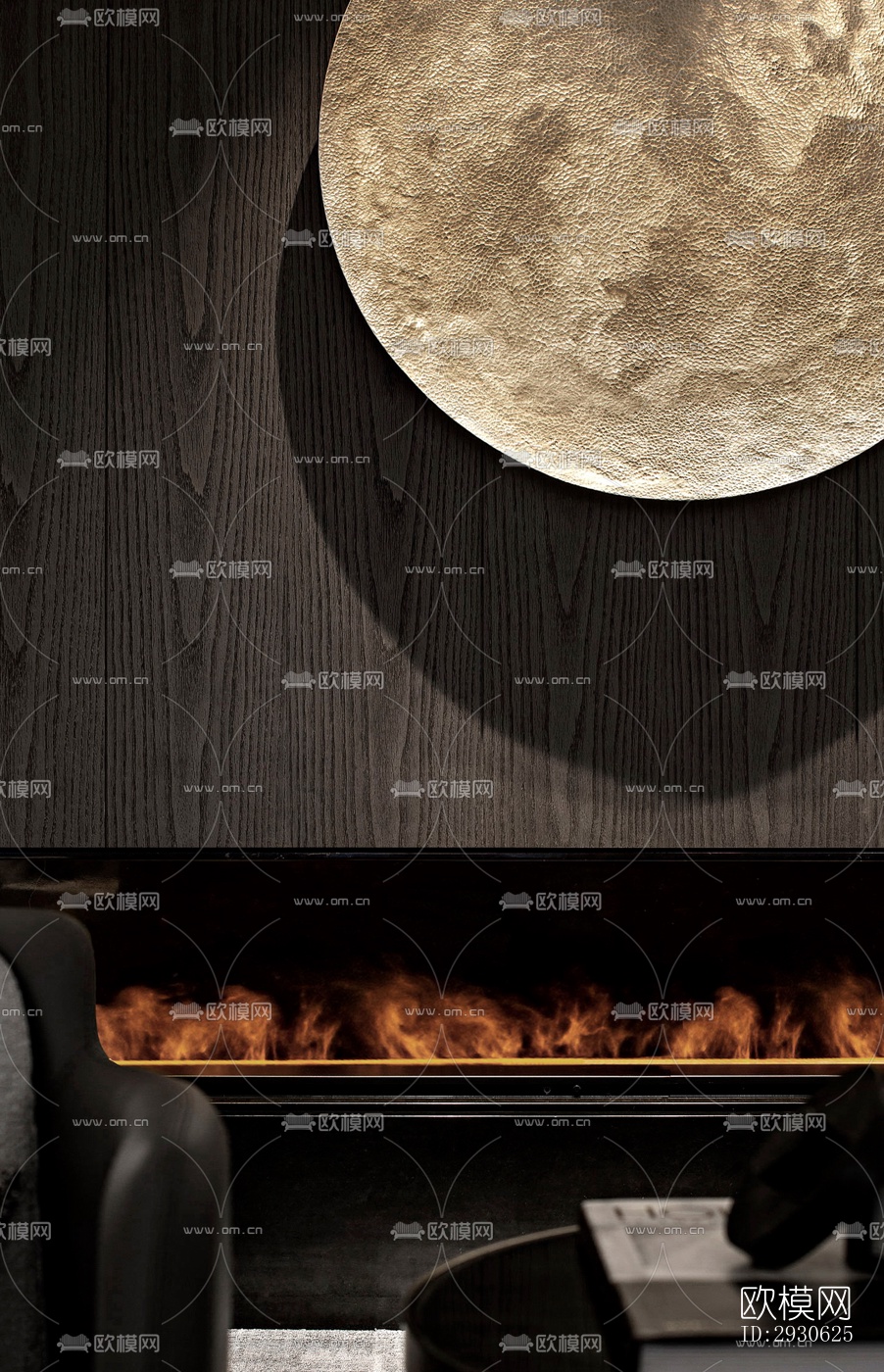 新中式酒店民宿效果图下载（渲染图4）