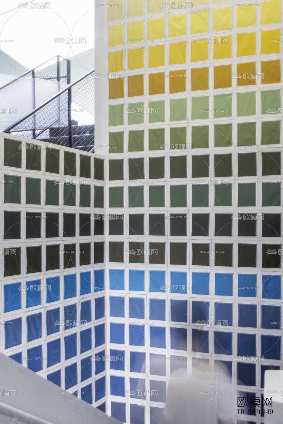 现代展览展厅效果图下载（渲染图6）